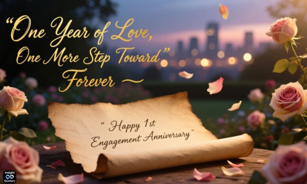 romantic-one-year-engagement-anniversary-captions