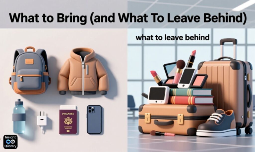 what-to-bring-and-what-to-leave-behind