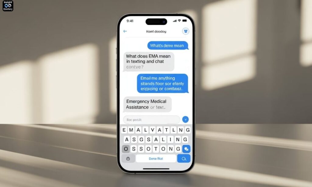 what-does-ema-mean-in-texting-and-chat
