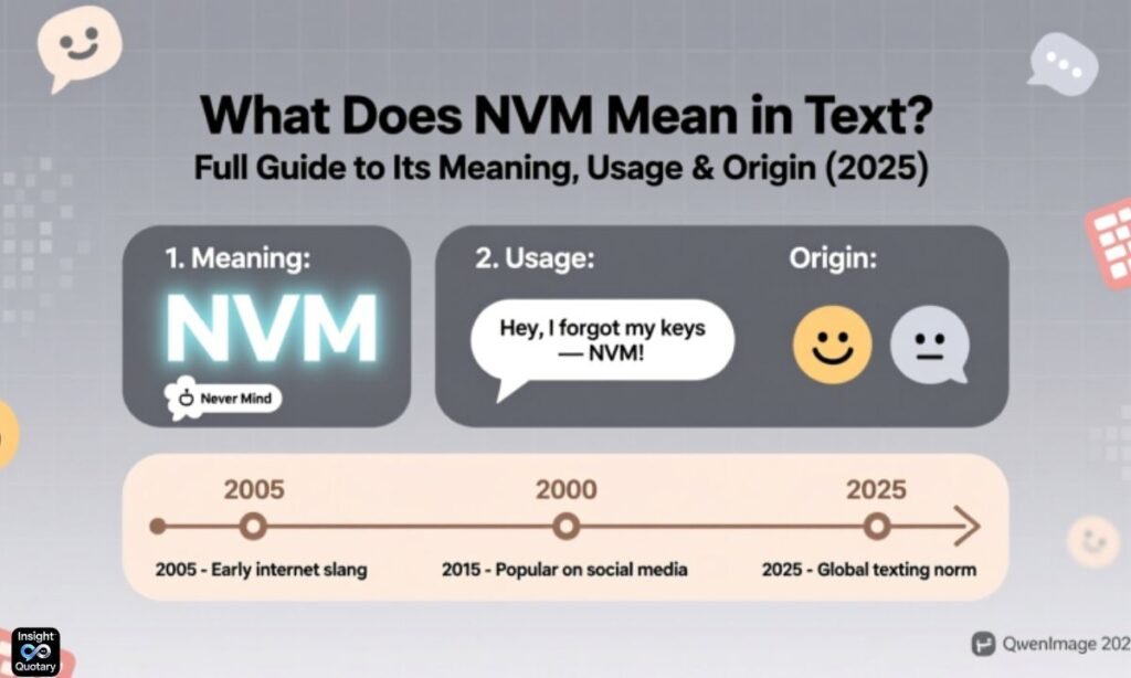 What Does NVM Mean in Text? Full Guide to Its Meaning, Usage & Origin ...